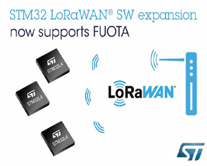 ST, STM32Cube 에코시스템에 LoRaWAN 펌웨어 무선 업데이트 추가